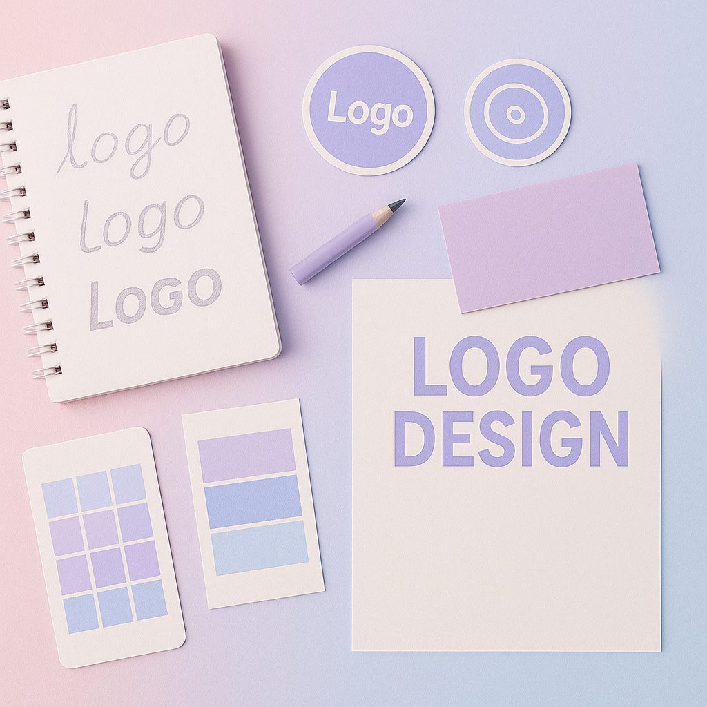 Illustration création de logo sur mesure